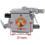 MS 250 Carburetor Air Filter Adjustment Kit Compatible Stihl MS250 2