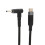 Cavo da Type-C a DC per notebook 100W PD/EMARK 0,5 m 10
