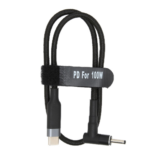 Cavo da Type-C a DC per notebook 100W PD/EMARK 0,5 m 1