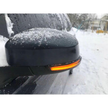 Pair Dynamic Blinker LED Turn Signal for Ford Mondeo MK4 Focus MK3 MK2 Mirror light 2008 2009 2010 2011 2012 2013 2014
