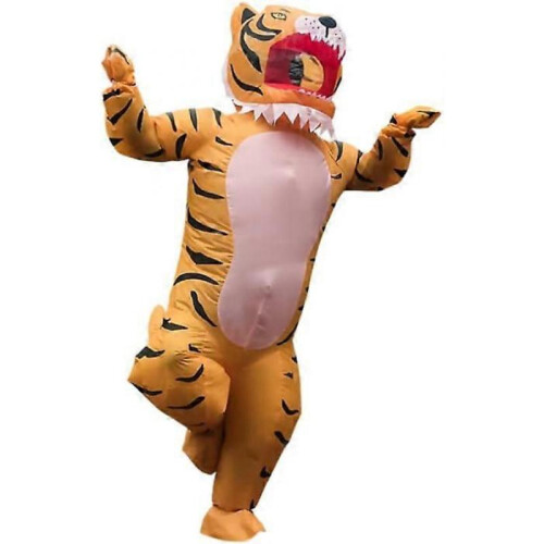 Realistic Tiger Inflatable Costume, Adults 1