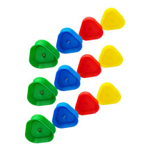 Pack of 12 Poker Stands Plastic Card Holders for Large Playing Cards Table Game Decks Poker Accessories