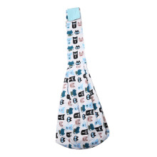 Pet Backpack Shoulder Bag Carrier for Small Dogs - Travel Handbag with Chest Strap Harness, White, 70x50x25cm