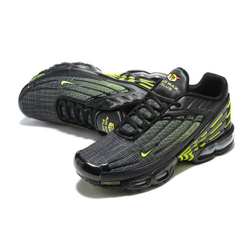 (EUR44) Air Max Plus TN 3 balck green 1