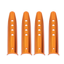 Aluminium Zelthacken 4 Stück für Camping & Outdoor-Events 16cm Silberfarben