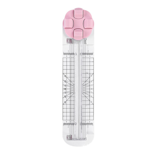 (Pink) Portable 1 Cutters With Directional Function With Scale Crafters DIY