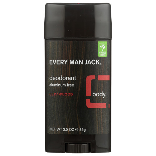 Every Man Jack Deodorant Stick Aluminiumfrei, Zedernholz, 3 Unzen