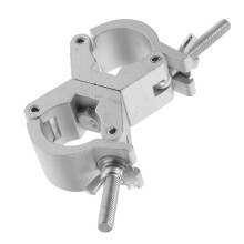 Stage Hooks Truss Clamps Aluminum Alloy Light Clamps for DJ Lighting 100mm Silver Pole Mount Clamp