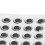 100 Stück 9mm 3D Angelköderaugen Silber Epoxid Tropfen Plastik 10