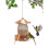 Wrought iron squirrel proof bird feeder 5