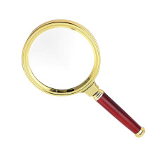 Lupen 10X Hand Loupe HD Lens for Seniors, Teenagers, Reading Books, Jewelry Identification and Detail Viewing