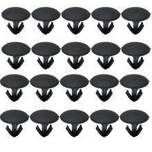 20pcs Clips for Nissan Qashqai X-trail Dualis Rogue Sport 2013-on Rear Door Rubber Seals Trim Weatherstrip Retainer Fastener Rivet-Excellence