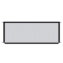 Ingenious Mesh Dog Gate, Portable Folding Dog Fence for Indoor/Outdoor Use, Safe Pet Barrier (L 180-72 cm)