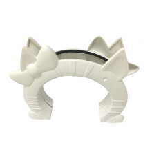 Pet Flap Pet Door for Cats - 2 Way Interior Door Insert for Hollow Core Glass Solid Doors - White Color, 1 Piece
