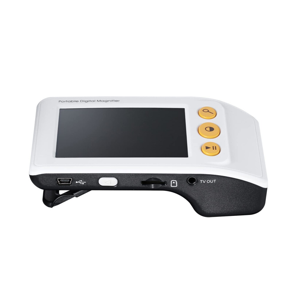 Screen Extensions and Magnifiers Portable Vision Aid 3.5 Inch Electronic Magnifier with 2-25x Zoom and TV Output