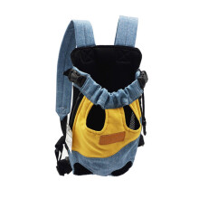 Portable Cat Dog Carrier Backpack for Medium Cats and Small Dogs, Outdoor Travel Rucksack with Front Pocket, Durable Pet Bag