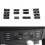 hg14Pcs Car Climate Control Conditioning Switch Button Covers for X5 E53 1999-2006 E39 1996-2002 6411 4