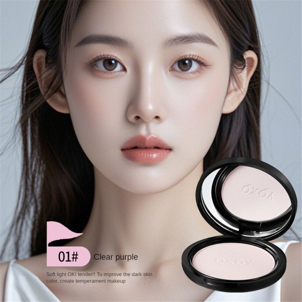 (color01) (1pc) Fog Feeling Fixed Focus Powder Cake Makeup Makeup Oil Control Waterproof-image-OPC-PK6JHDY-NEW