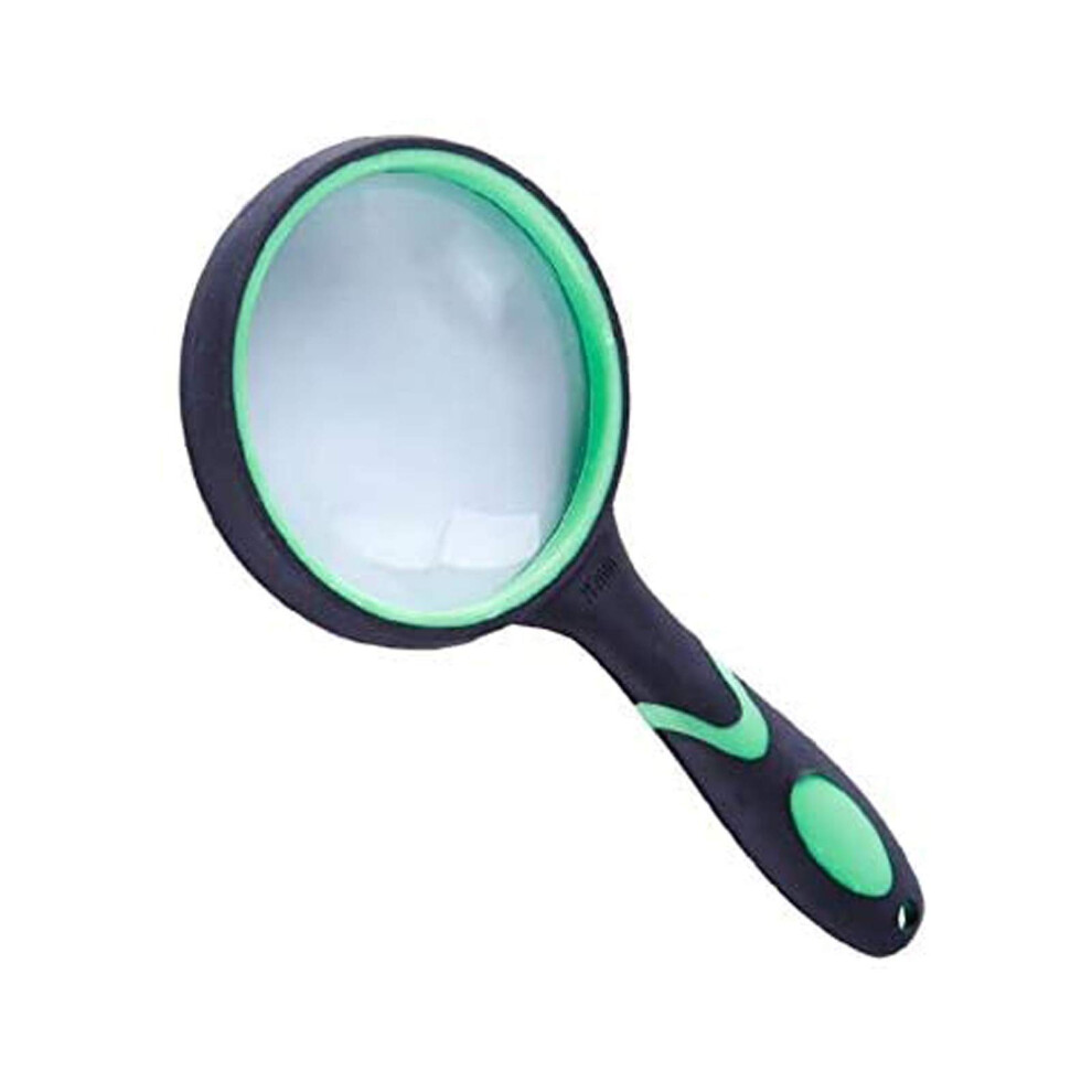 10x Portable High-Resolution Glass Magnifier for Reading and Watch Repair, Lightweight and Compact Design