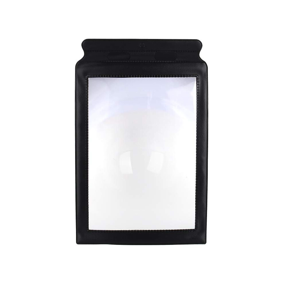 A4 Full Page Magnifying Film 3X Magnifier Reading Aid PVC Lens for Books and Documents