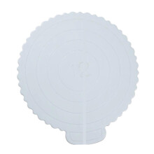 Tortenplatte Wiederverwendbare Mousse Kuchen Boards 10 Inch Round for Home Hochzeit Geburtstag Party, Durable and Easy to Clean
