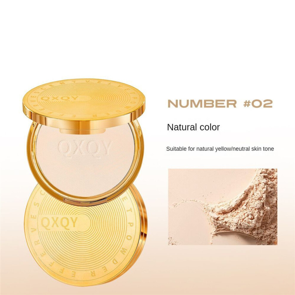 (color02) New Velvet Powder Lasting Makeup Setting Powder Lasting Makeup Oil Control Soft-image-OPC-PK6JJFG-NEW