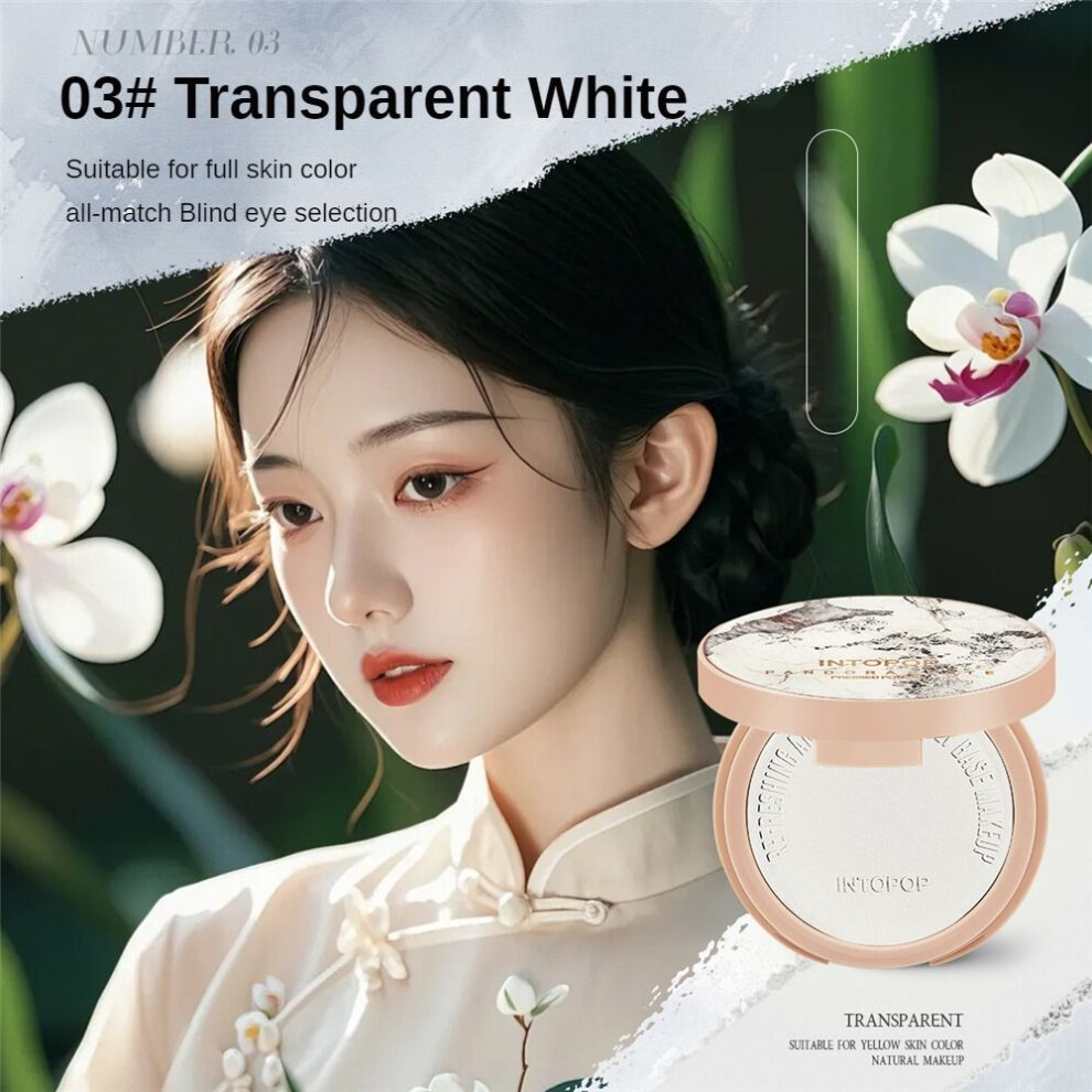 (color03) New Soft Light Clear Makeup Powder Cake Oil Control Waterproof Sweat No-image-OPC-PK6JJG8-NEW