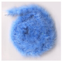 2 Metres Marabou Feather Boa Blue Natural Turkey Feather Garland Fluffy Craft Decoration for Weddings and Parties 16 g