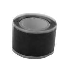 Waterproof Silicone Tape 2 Rolls Black Self-Adhesive Window Sealing Electrical Insulation Tape for Car and Home Use