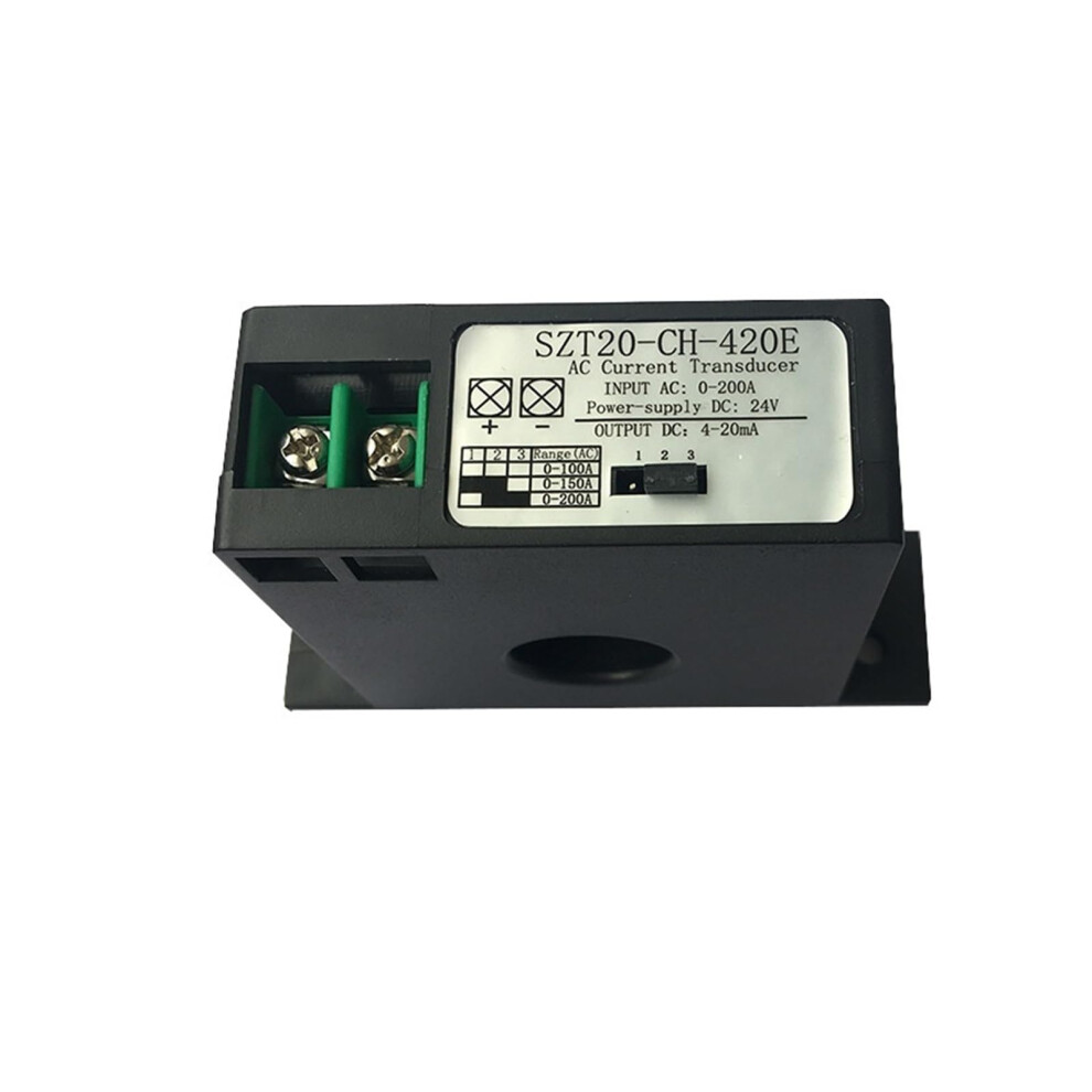 Stromwandler Current Transmitter Ac 0-200A Analog 4-20Ma Output Model Szt20-Ch-420E For Ac To Dc Conversion 6038364838360