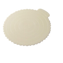 Reusable Round Cake Board Holder, 12-Inch Cake Plate, BPA Plastic, Ideal for Cake Decorating and Serving