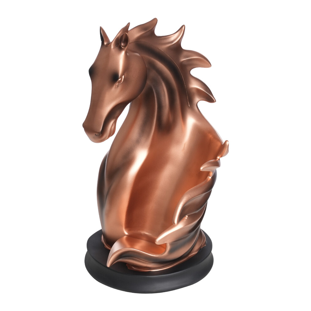 (Red Copper) Wine Bottle Holder,Horse Statue Wine Rack,Wine Storage Display Rack-image-OPC-PK6JM26-NEW