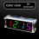 DIY Electronic Clock Assembly Kit with Temperature Measurement, Educational Tool for Circuit Principles, Red Color 4