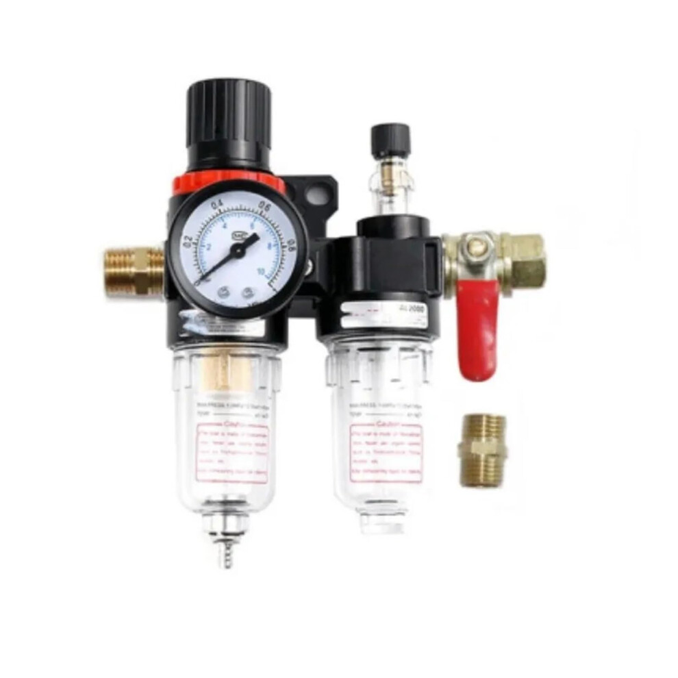 Afc2000 Oil-Water Separator Pressure Regulator Filter Spray Gun Air Compressor Pressure Control Valve Afr2000 Al2000 G1/4 6947110703831