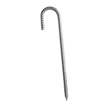 Heavy Duty Metal Ground Anchor for Trampolines and Swings, Galvanized Stakes for Secure Outdoor Use, Camping and Garden