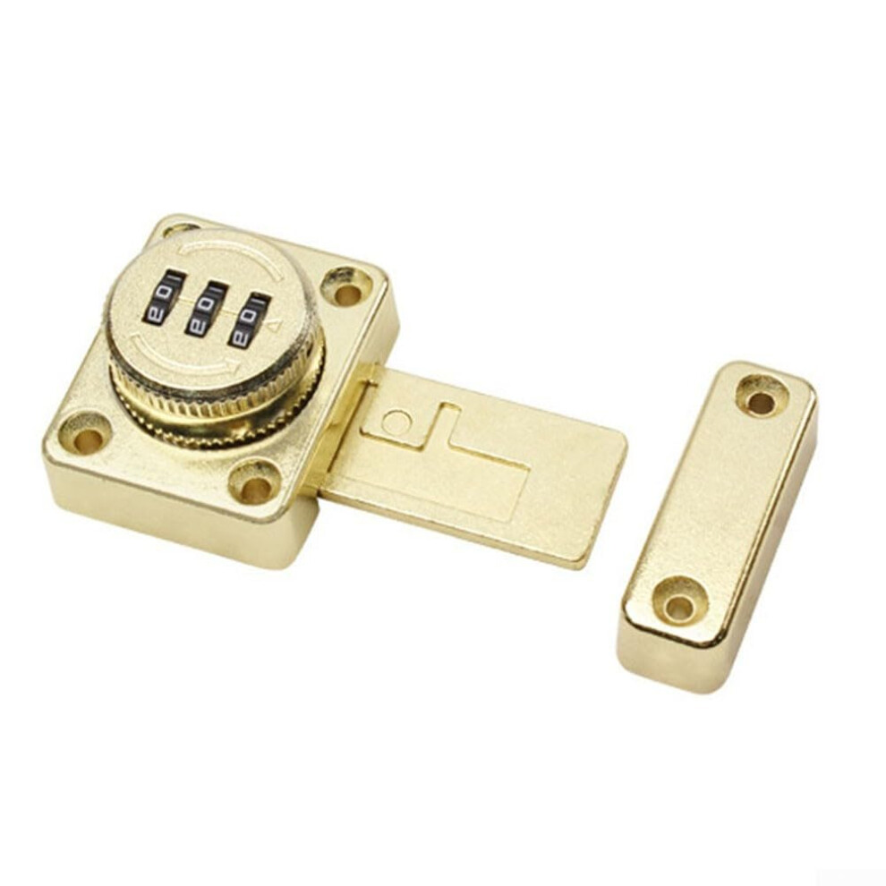 Advanced Home Security Lock With Customizable Password, Gold Finish, Enhanced Deadbolt Safety Features 6447073216046