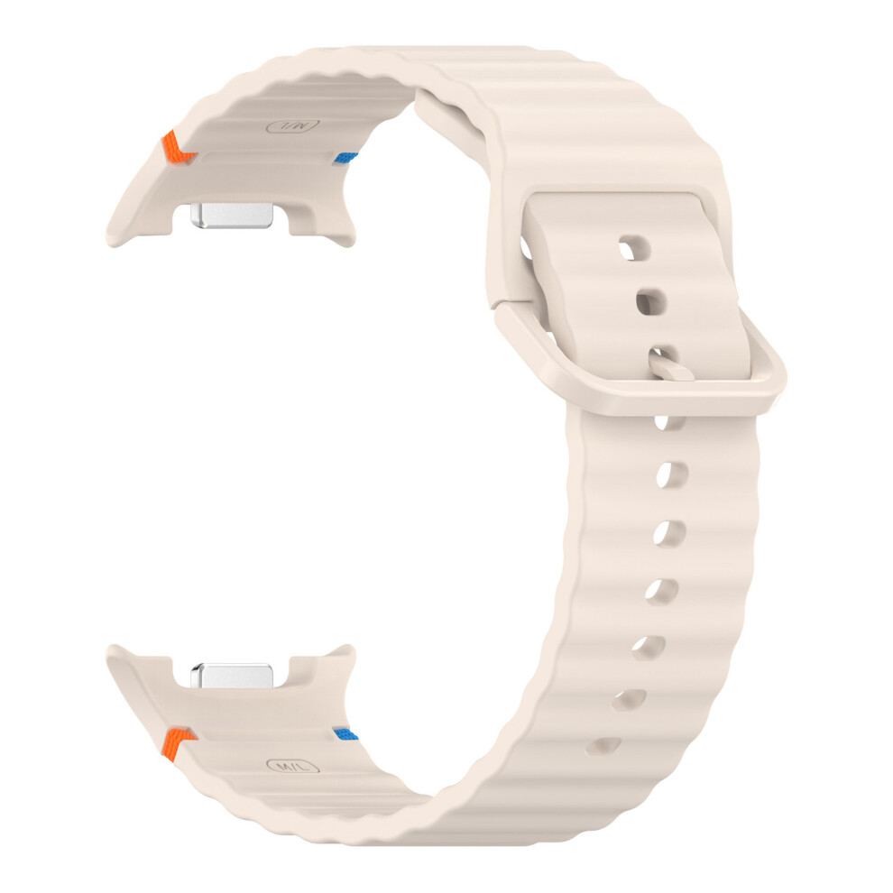 Modern Waves Texture Watch Straps Soft Strong Sweat-Starlight 7709000000456