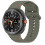 Wavy Silicone Replacement Band Smartwatch-Clouds and Blue 7
