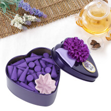 Exquisite Geschenkkiste mit Lavendelinzenschnecken für Zeremonien & mehr