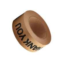 Self-Adhesive Paper Tape 1 Roll, Writable High-Quality Shipping Tape, Strong Adhesive for Packing, Moving, and Sealing