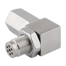 Universal O2 Oxygen Sensor Adapter 90 Degree 02 Bung Extension Catalytic Extender Spacer M18X1.5 Car Fix Check Engine