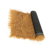 Artificial Thatch Roof, Synthetic Straw Roll for Garden Umbrellas, Pergolas, and Bar Decor, 0.5x9m (19.7x354.3in)