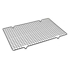 Grill Net for Outdoor Use Non-Stick Iron Cooking Grate 16x12 Inch Multifunctional Rack for BBQ Cakes and Vegetables