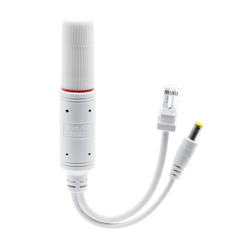 48V To 12V Power Over Ethernet Converter With Video And Power Adapter Cables For Network Devices 6038364841247
