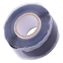 High-Temperature Resistant Silicone Tape 1 Roll Waterproof Self-Adhesive for Pipe and Electrical Cable Sealing Home Auto Use