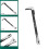 High Carbon Steel Pry Bar Nail Puller For-280mm round 6