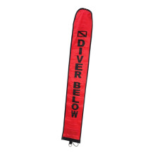 Scuba Diving SMB Surface Marker Buoy, Portable High Visibility Inflatable Dive Flag, Professional Accessory for Safety