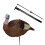 Durability Plastic Turkey Stake Secure Ground Insertion Hunting 5