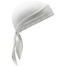 Quick Dry Head Wrap Bicycles Sweat Wicking Cap Cycling-White