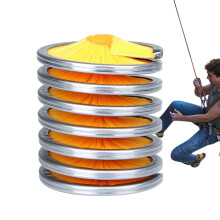 Climbing Rope Cleaning Brush for Outdoor Adventures, Durable Cord Washing Tool for Caving and Mountaineering Maintenance